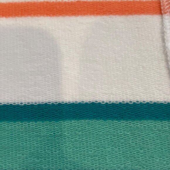 Hatley Sierra Midi Dress Coastal Stripes XS Soft Cotton Blend Short Sleeve NWT - Picture 9 of 14